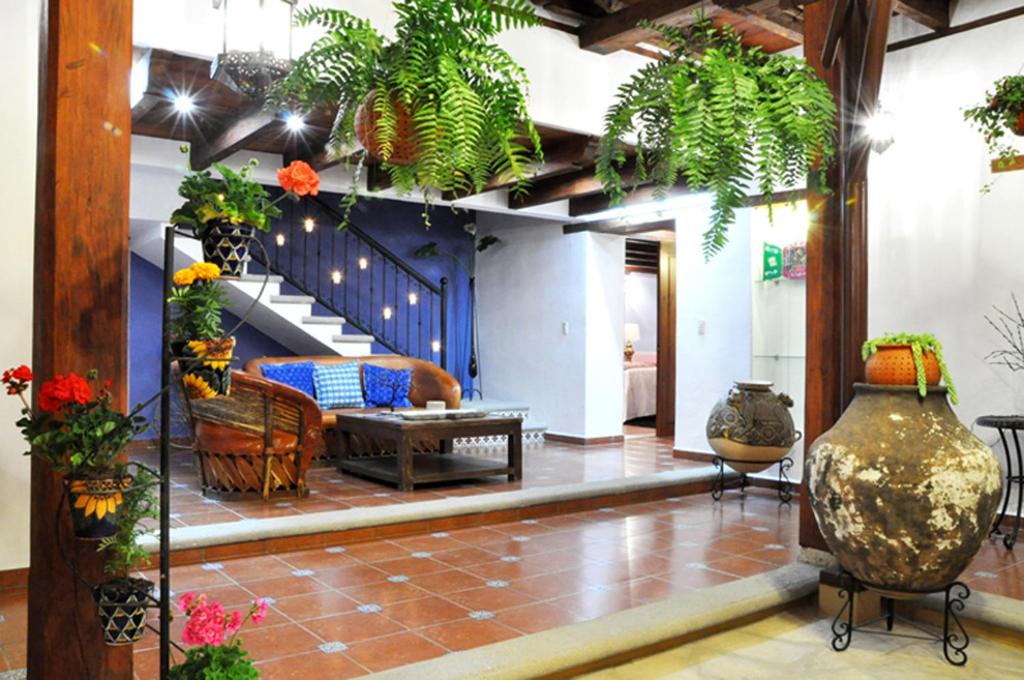 Lobby, Casa Santa Lucia in San Cristobal De Las Casas