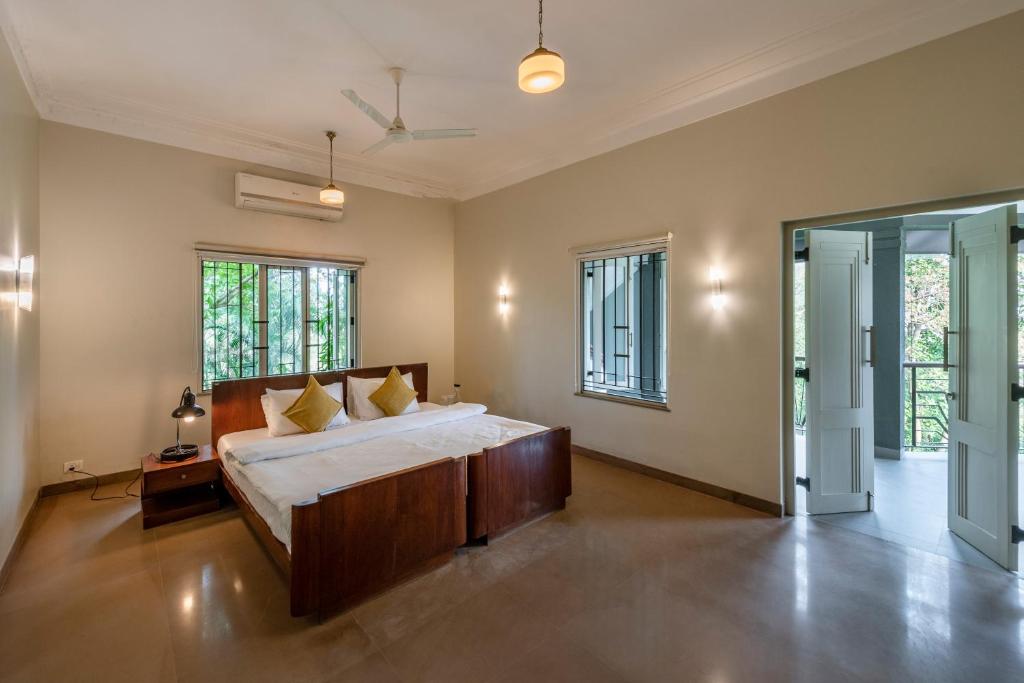 SaffronStays Odeon - art-deco heritage home with heated pool, private forest lawn and terrace photo
