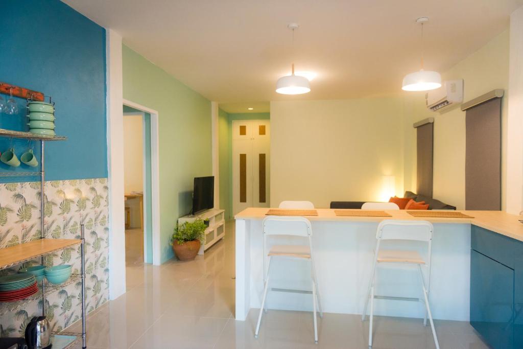 Kitchen, Lanta Scenic Bungalow in Koh Lanta