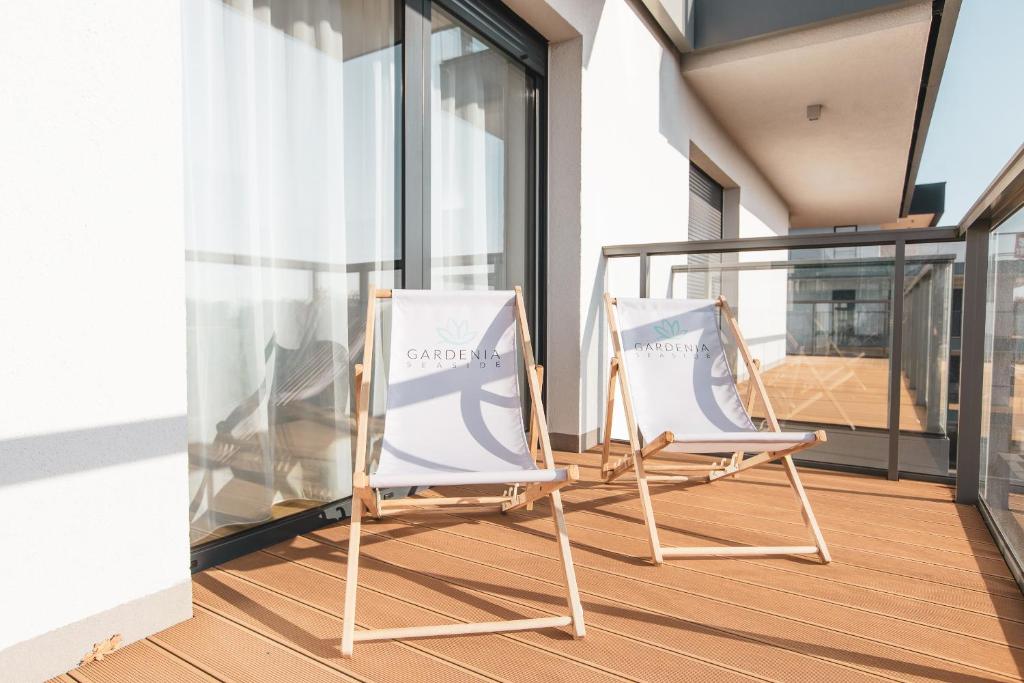 Apartament TURKUSOWY Gardenia Dziwnow z widokiem na morze EPapartamenty photo