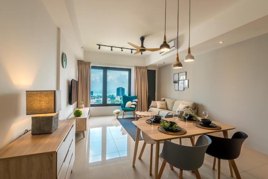 海景房 Seaview 218 Macalister (Georgetown) 乔治市中心 9pax — Hotel in Penang