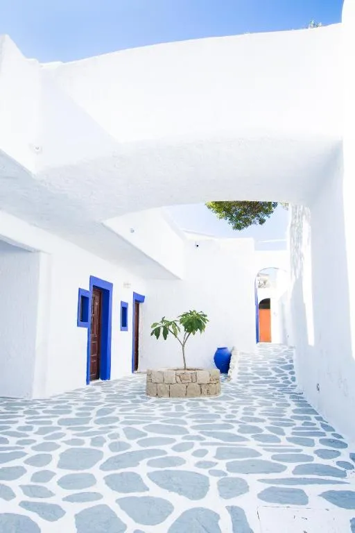 Poseidon Blue Gastronomy Hotel, hotel en Afiartis
