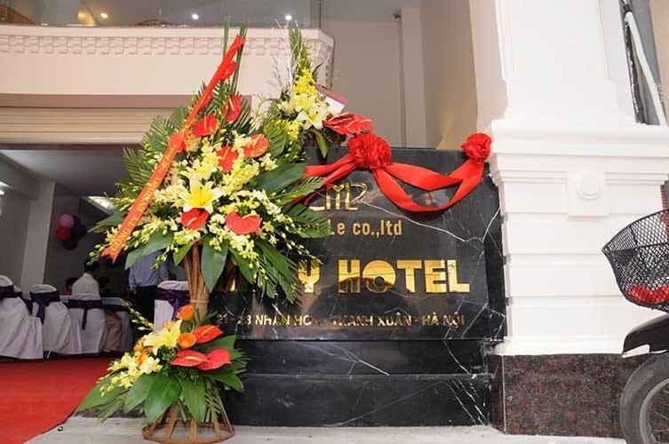 Entrance, Mely Hotel in Hanoi