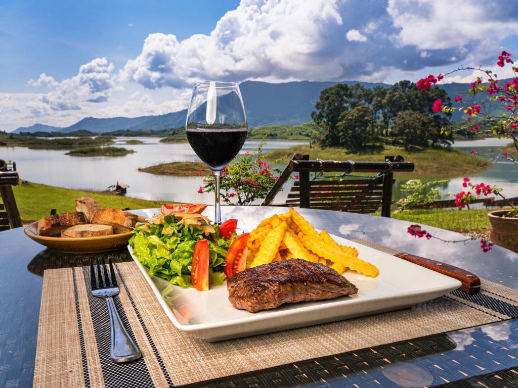 Food and beverages, Green View Resort in Vang Vieng