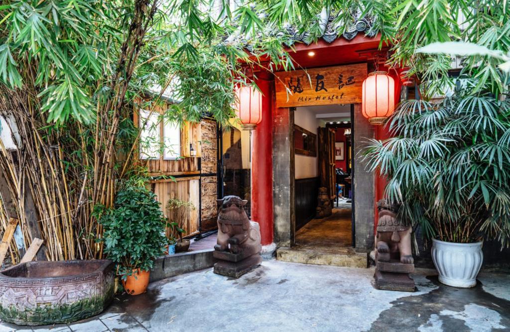 Exterior view, POSHPACKER-Chengdu Mix Hostel-Cicada Zen Yard in Chengdu