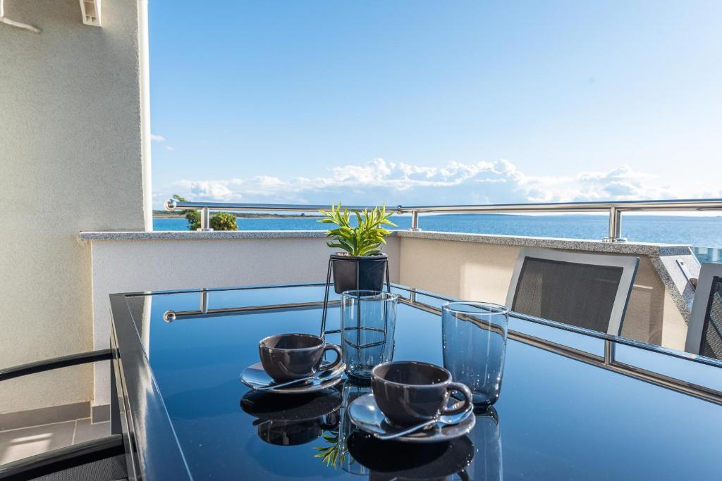 Blue horizon modern ap by the beach photo