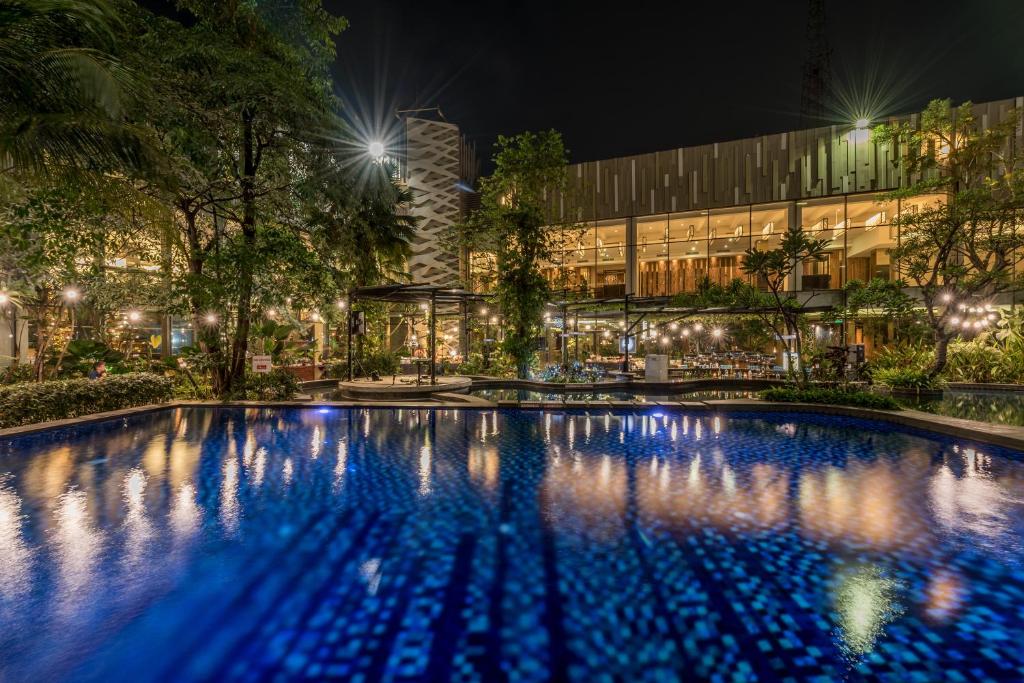 Unterkunft von außen