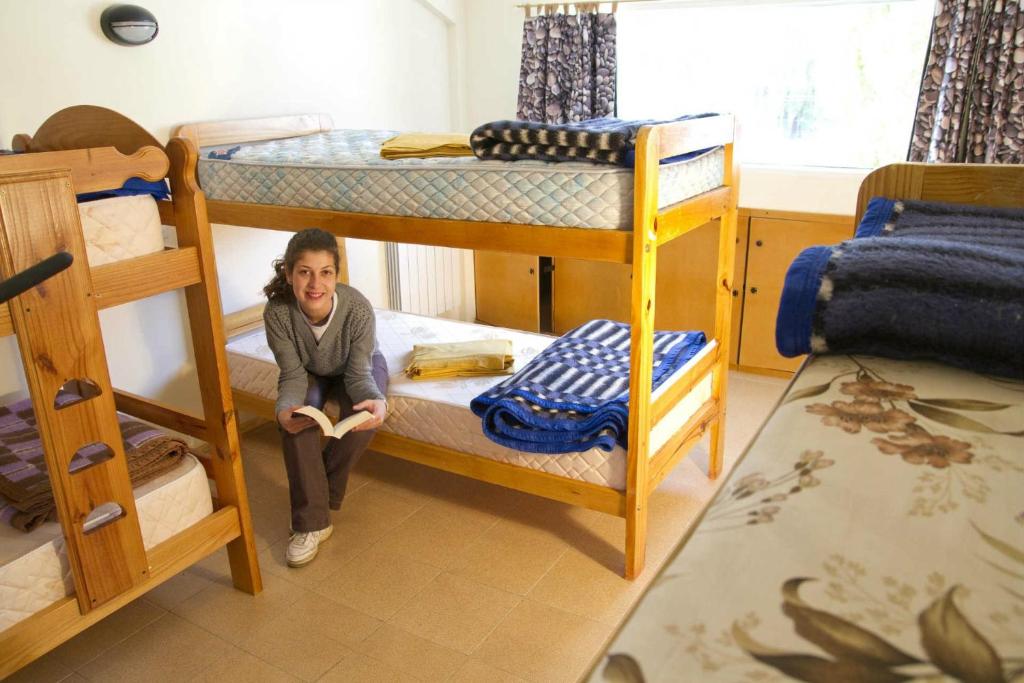 6베드 혼성 도미토리룸 내 침대