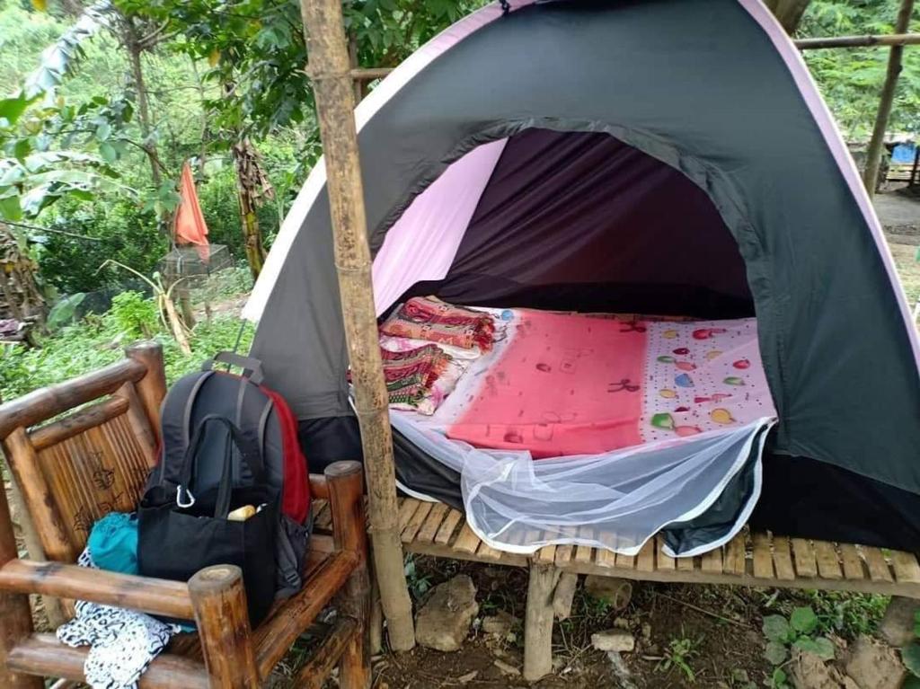 Singalong Salceda's Mountain View Kawa Bath and Garden Camp Tent Adventure photo