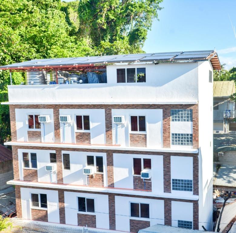 A szálláshely kívülről