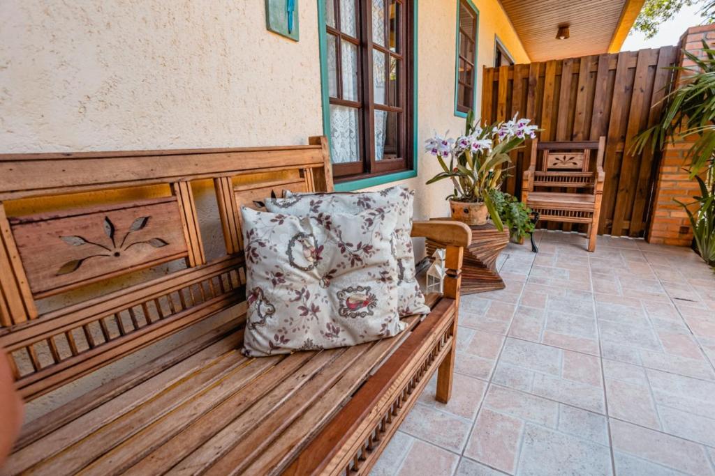 Entrance, Pousada Santa Genoveva campeche in Florianopolis