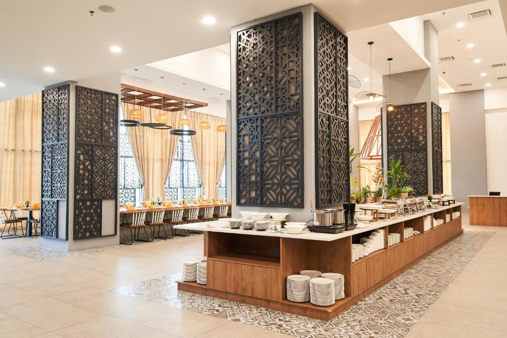 Restaurant, H Elite Design Hotel       in Kota Bharu