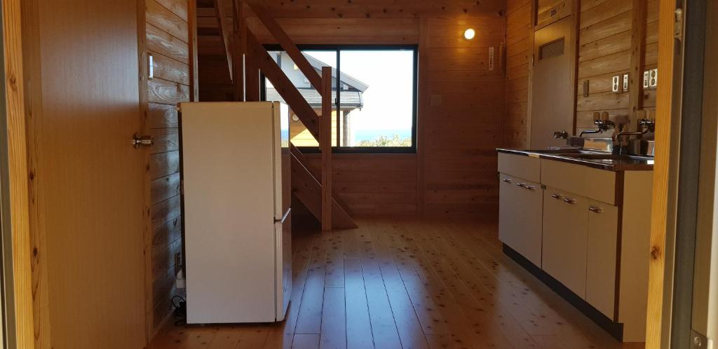 쓰시마 이즈하라 펜션 외부에서 바라본 전경