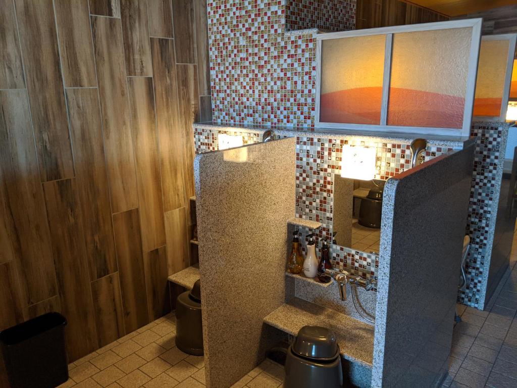 bain en source thermale 