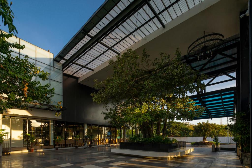 Exterior view, The VELO'S hotel and BMX pump track in Sa Kaeo