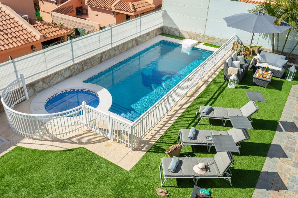 Villa Dalara Maspalomas, Private Pool and Jacuzzi - 3