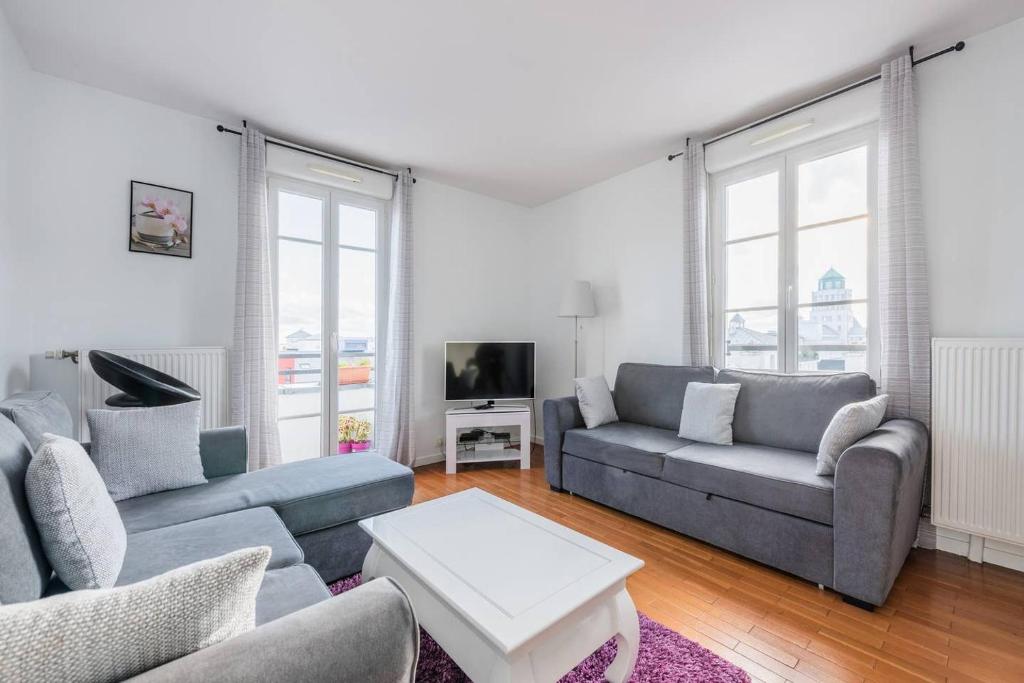 Smart apartment Val d'Europe 7/9 pers — Hotel in Paris
