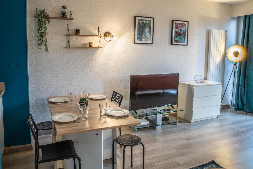 Grand Studio Stan Nancy - calme, cosy, lumineux - 5