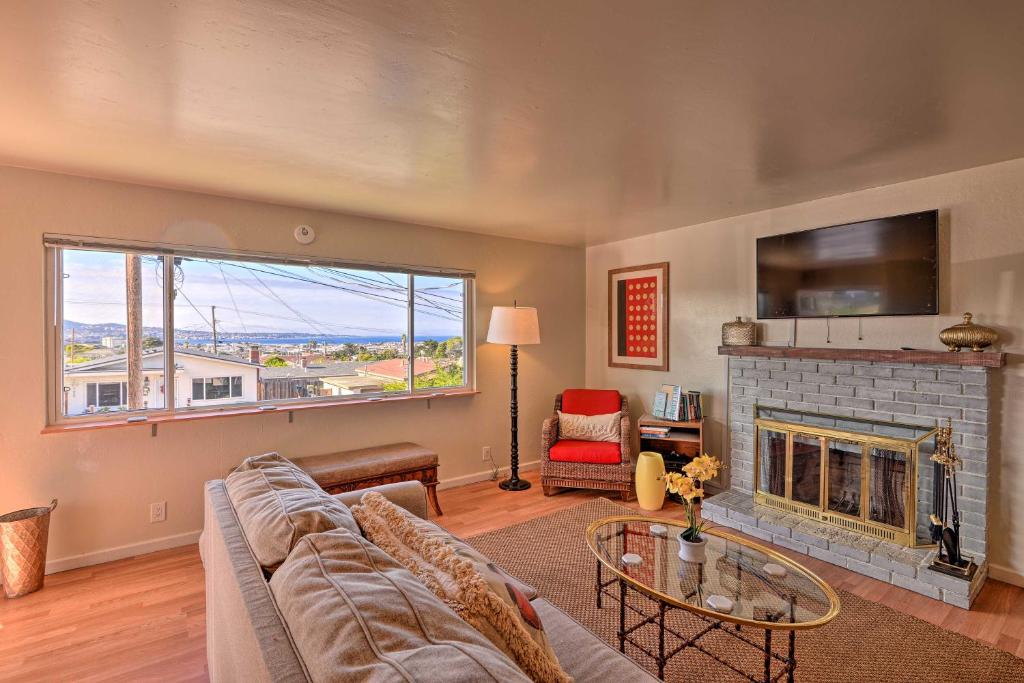Family Retreat with Coastal Views, 2 Miles to Beach!