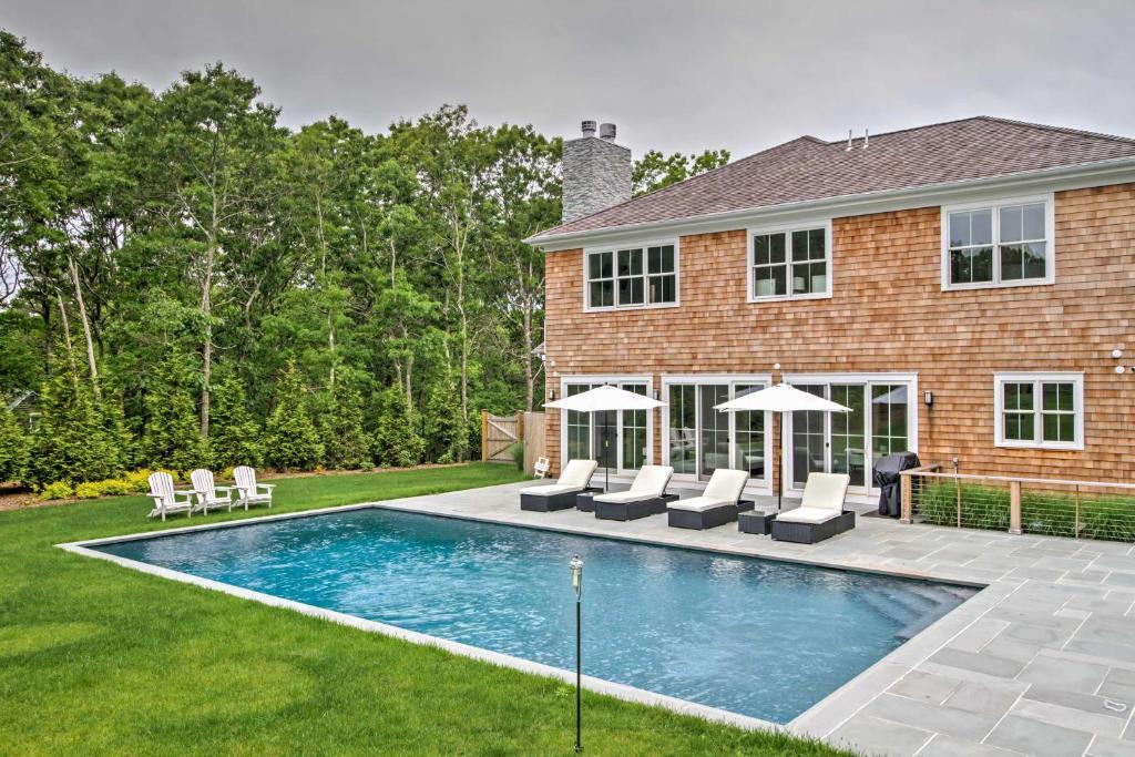 Luxury East Hampton Home with Private Saltwater Pool!