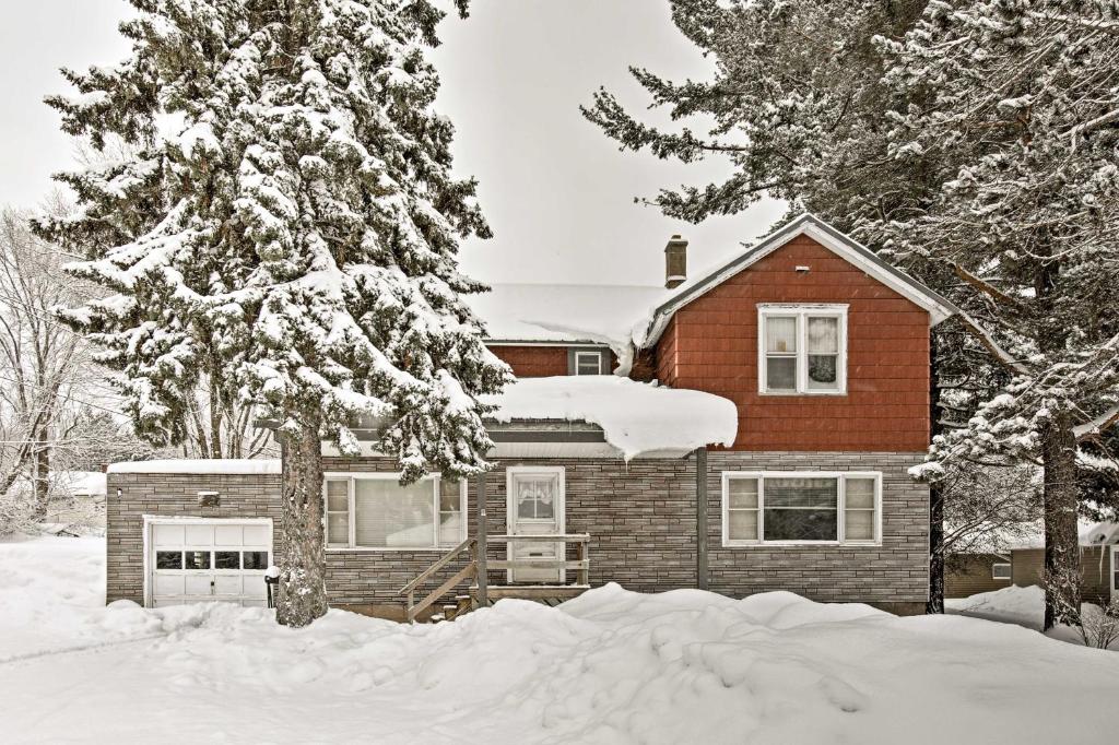 Downtown Bessemer Home Near Skiing and Snowmobiling!