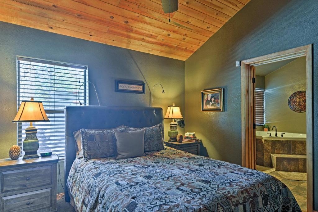 Flagstaff Cabin with Fireplace and Fire Pit on 5 Acres! photo