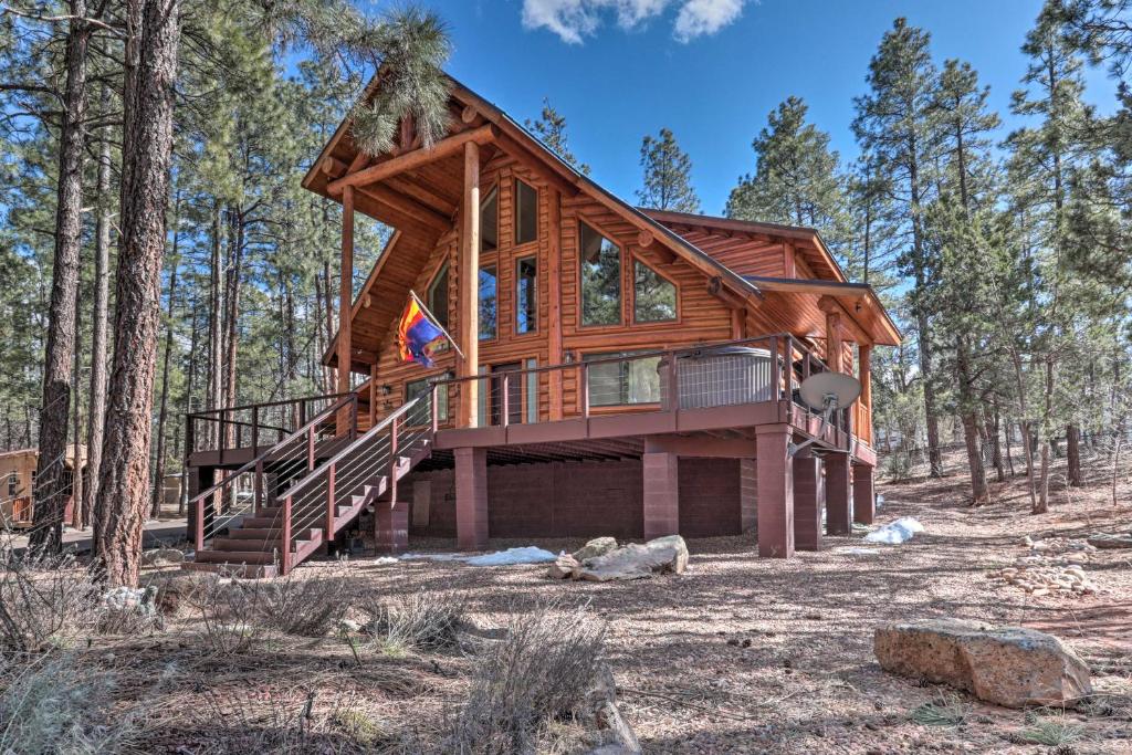 Home on 1 Acre with Wraparound Deck in Lakeside!, Lake of the Woods