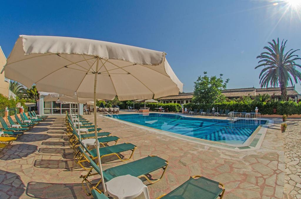 Takis Apartments — Swimming pool in Sidari, Ionian Islands