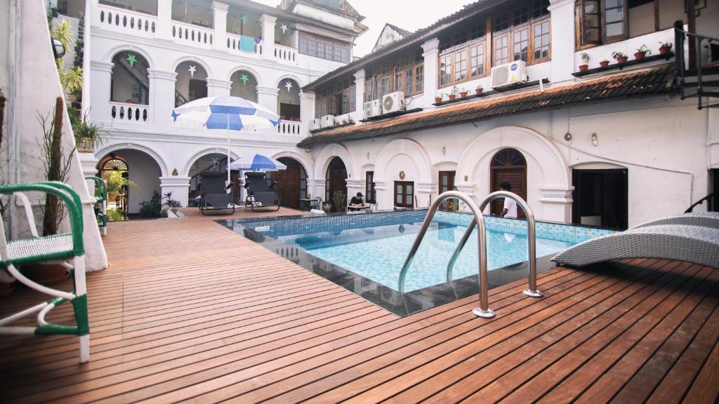 Exterior view, Old Courtyard Hotel in Kochi