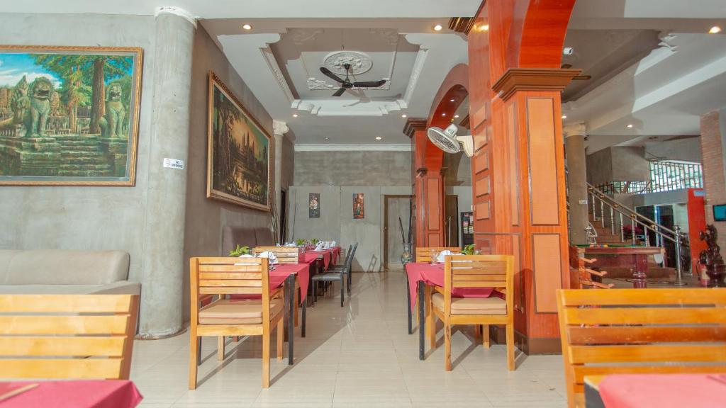 Restaurant, Best Central Point Hotel in Phnom Penh
