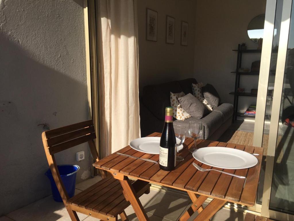 Bord de mer, studio avec terrasse - 2