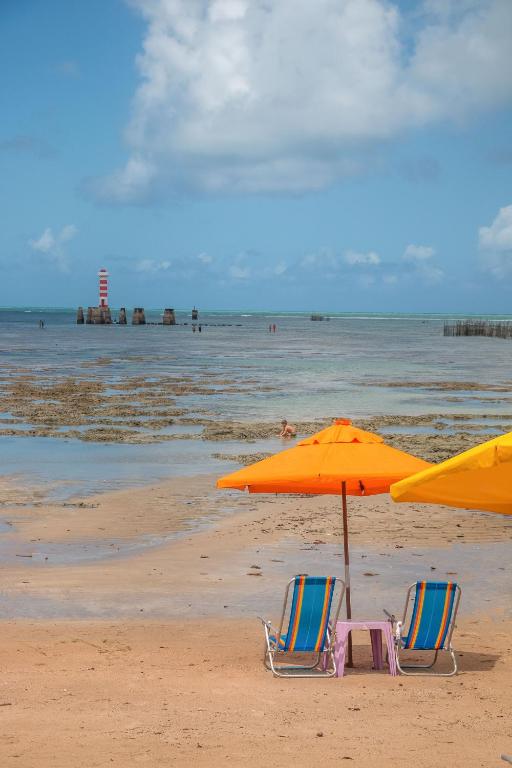 Beach, Hotel Ciribai in Maceio