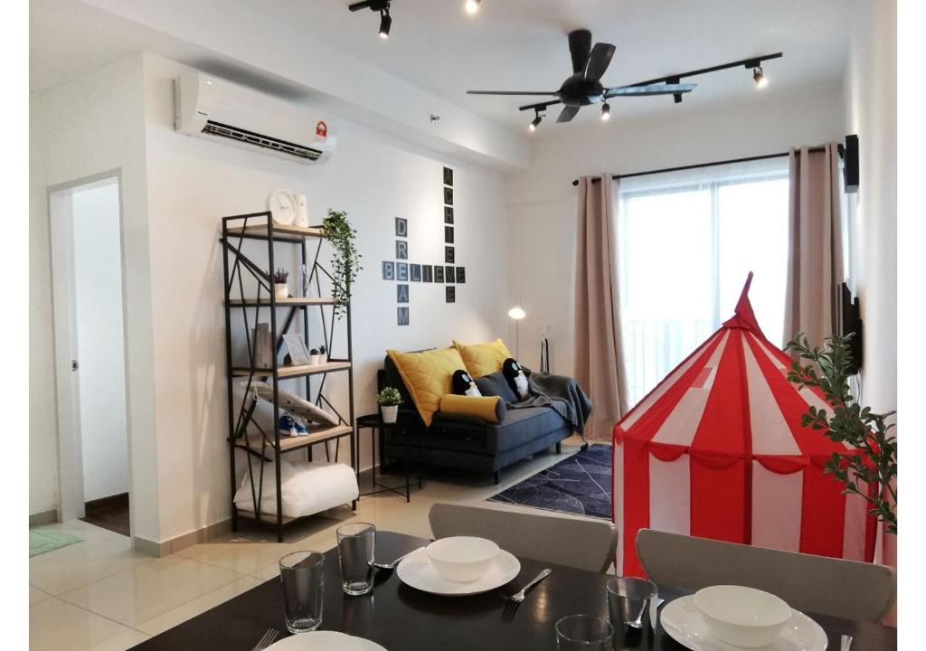 I City Residence, 2 Bedroom 4-7 Pax unit, Walking to Theme n Water Park &amp; Shopping Mall — Hotel in Shah Alam