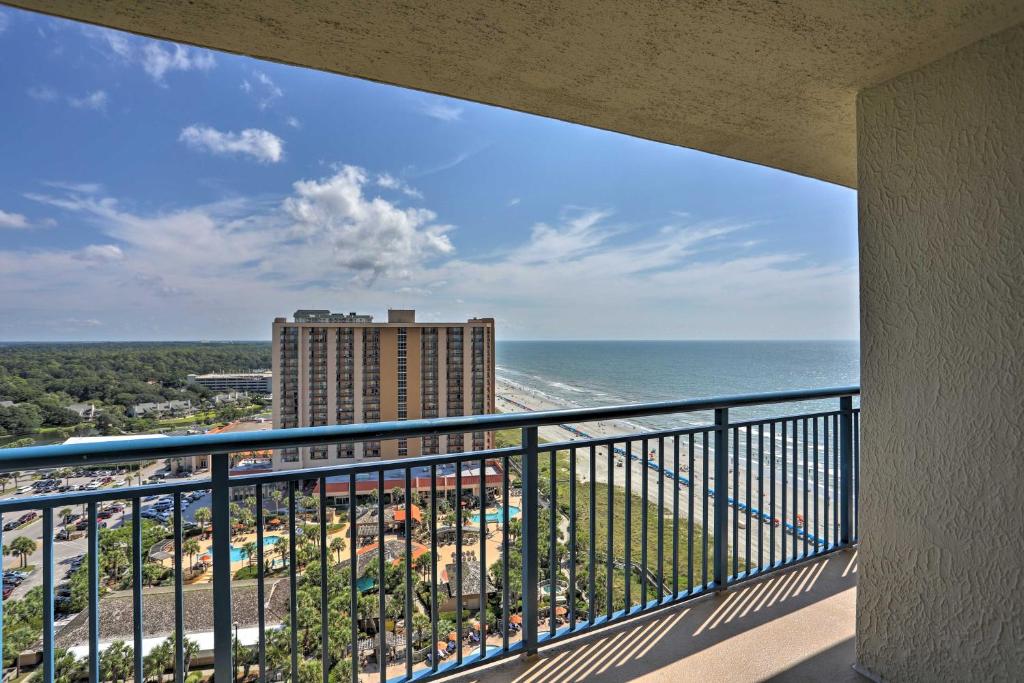 Myrtle Beach Condo with Balcony-Steps to Ocean! photo