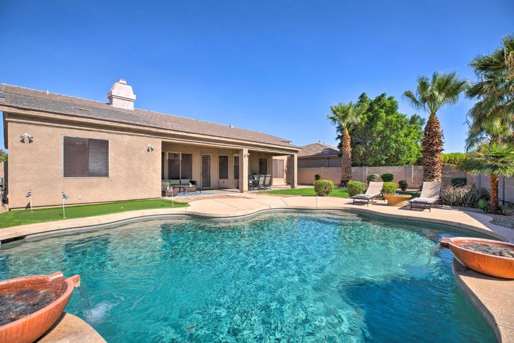 Luxe House 5 Mi to Goodyear with Heated Pool!