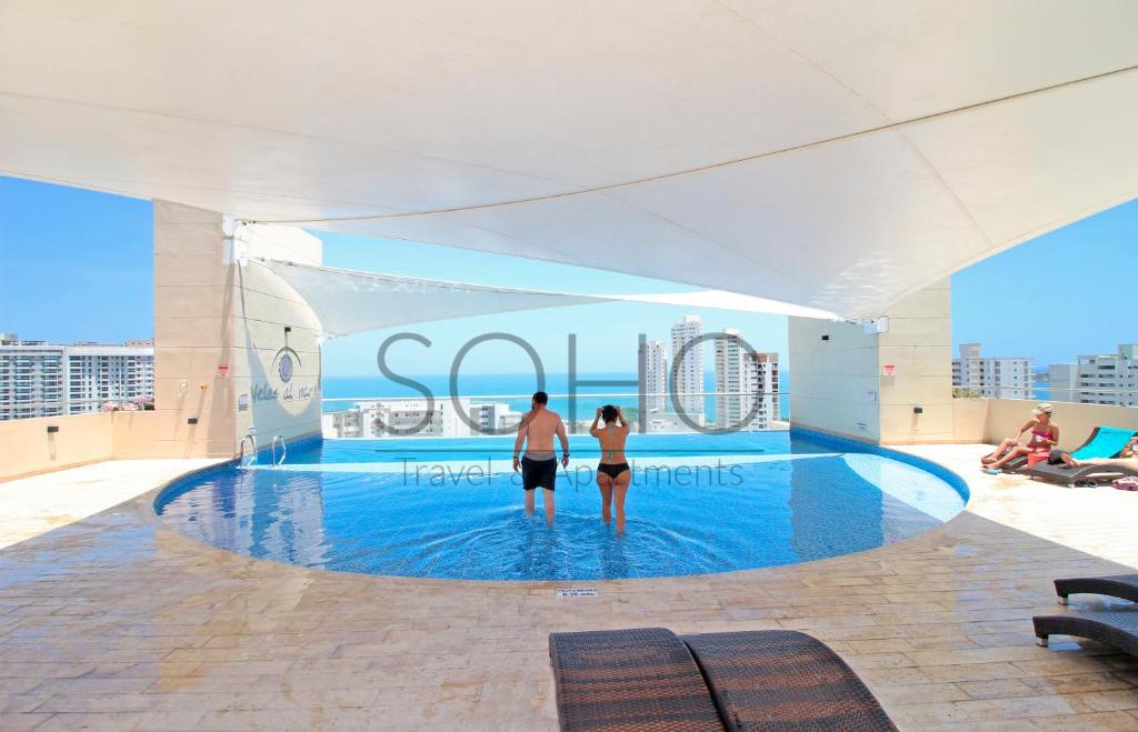 Apartamentos Velas al Mar - Cerca al Mar by SOHO — Hotel in Santa Marta
