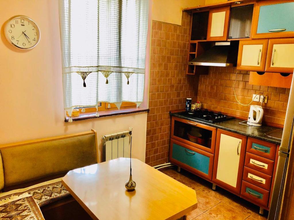 Kitchen, Center Hostel and Tours in Yerevan