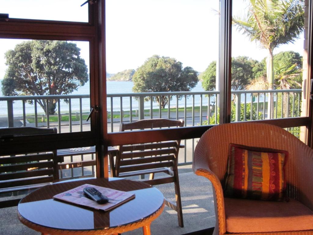 View, Bay Sands Seafront Studios in Bay of Islands