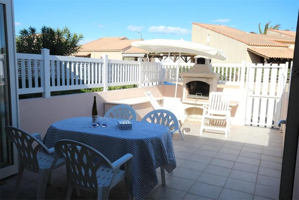 Belle villa climatisée 4-5 couchages 2 terrasses piscine commune parking dans résidence sécurisée 200m de la mer LRMA45 - 1
