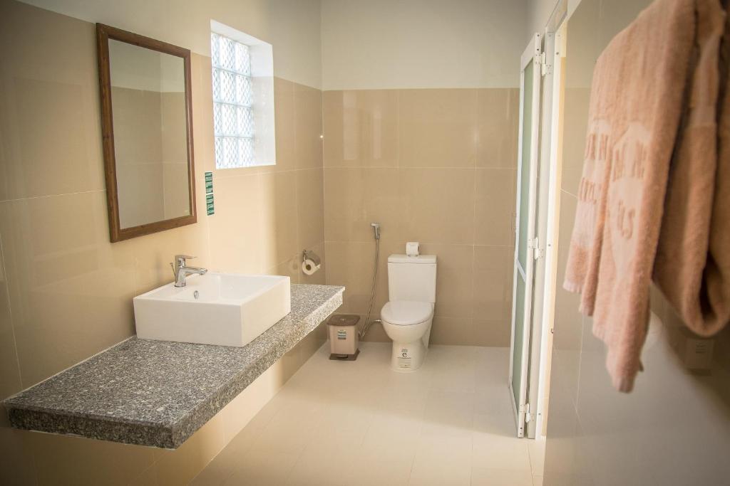 Well-appointed bathrooms