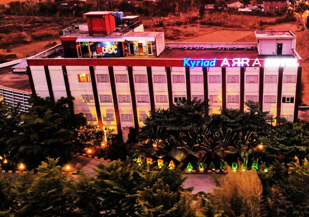 키리아드 아라 호텔 체푸의 정원 전경