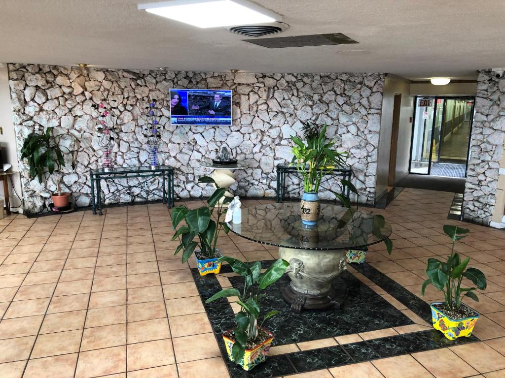 Lobby, Western Inn in Houston (TX)