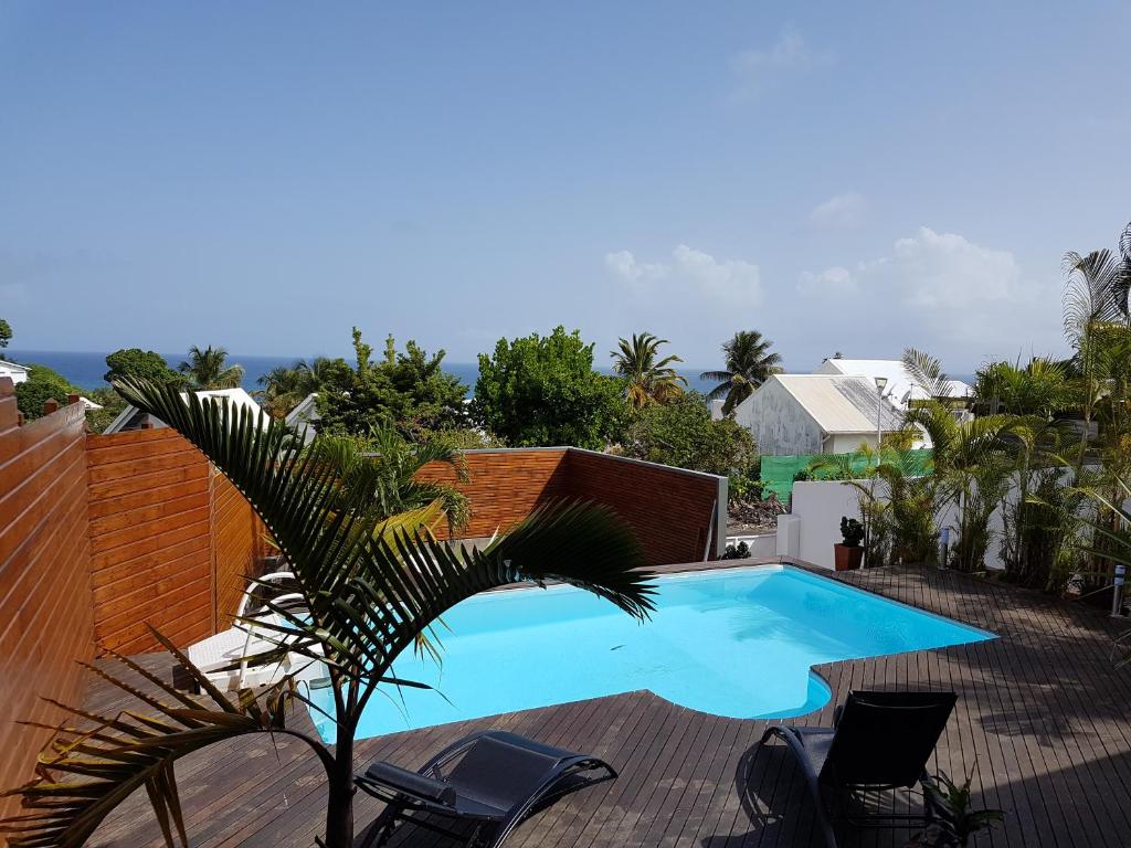 VILLA VUE MER AVEC PISCINE, Le Gosier