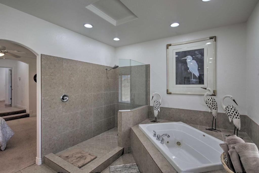 Desert Condo with Pool about 3 Miles to Colorado River! photo