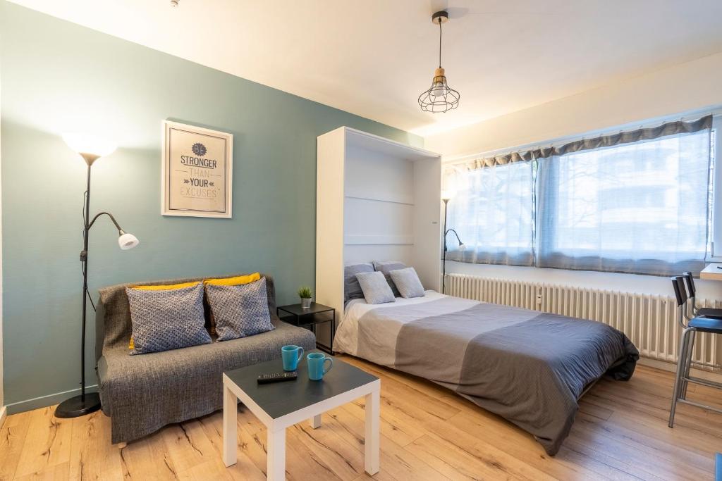 Cosy Studio 110 - Chambéry centre - Stationnement - Gare - 3
