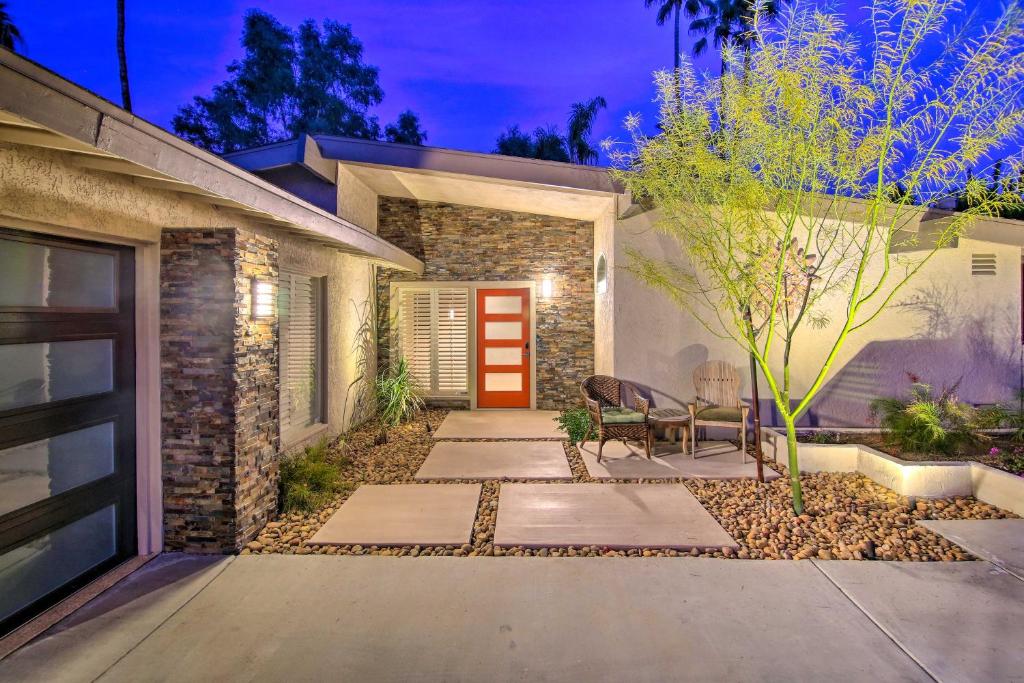 Palm Springs Oasis with Pool and Golf Course Views! photo