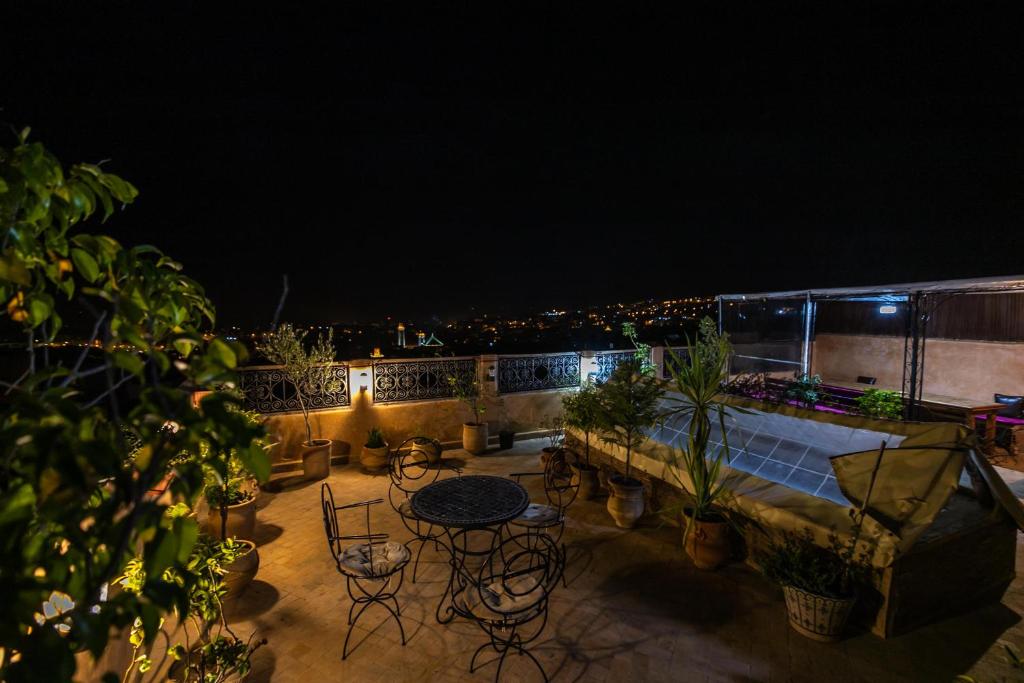 Balcony/terrace, Dar Naima Guest House in Fes