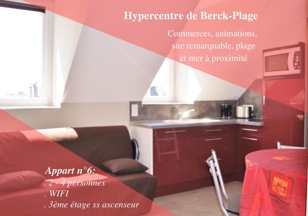 Studio avec mezzanine Berck-Plage Hyper-centre - 2