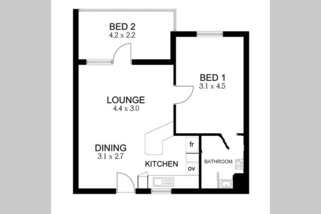 B9 Crawley Apartment 1 BRM & Sleepout near UWA photo