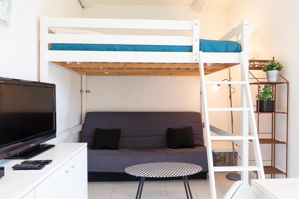 Chez Dominique - Studio 2-4pers centre Antibes Fourmilliere 1er - 4